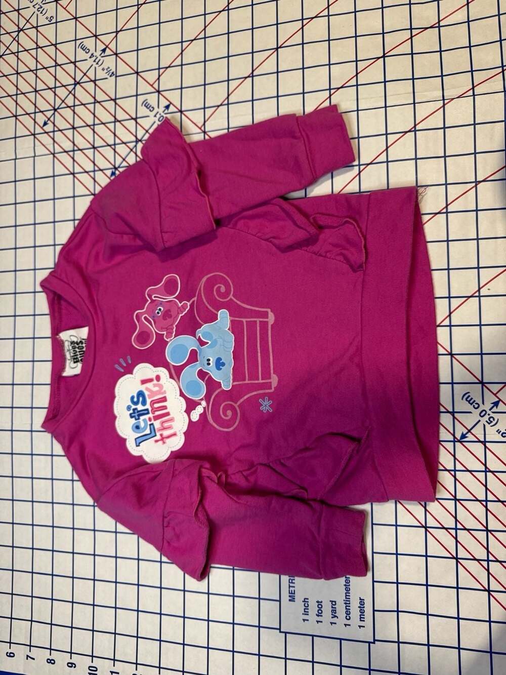 Nickelodeon Blue's Clues & You! Magenta & Blue Size 3T